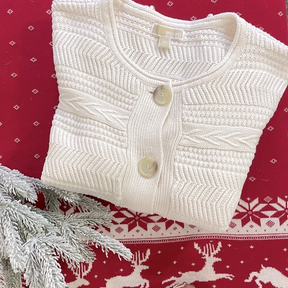 MICHAEL Michael Kors Sweaters - Michael Kors XL button up cardigan sweater. 🖤